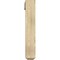 Ekena Millwork Traditional Craftsman Rough Sawn Bracket w/ Offset Brace, Douglas Fir, 6"W x 32"D x 36"H BKT0604X32X36TRA04RDF - alternate 4